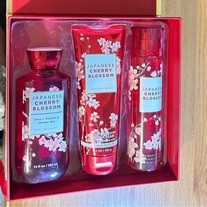Bath & Body Works Japanese Cherry Blossom Have a Very Merry Christmas Box Set